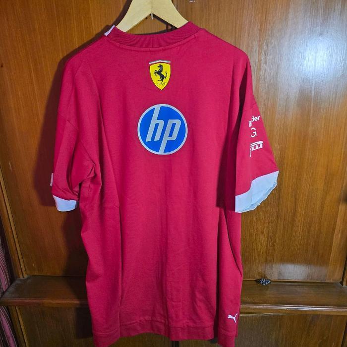 Puma Scuderia Ferrari F1 Team 2025 Drivers Oversized T- Shirt Original