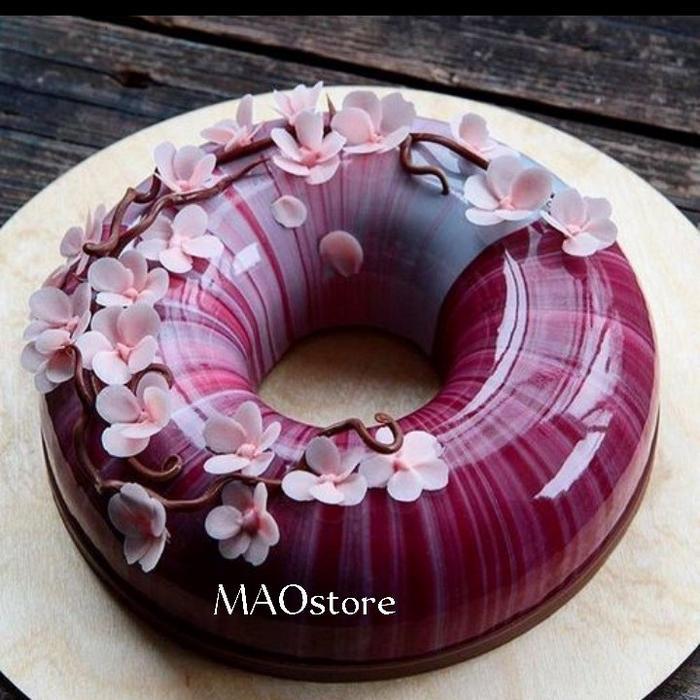 Tulban Mold Silicone Mold Entremet Mold Mirror Cake Round Ring Cake Gratisongkir