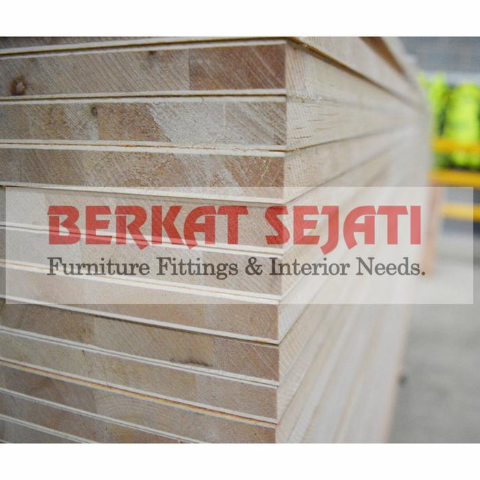 Blockboard 18Mm Triplek Blok Block Board Blokboard Furniture Grade 18 Mm Gercep