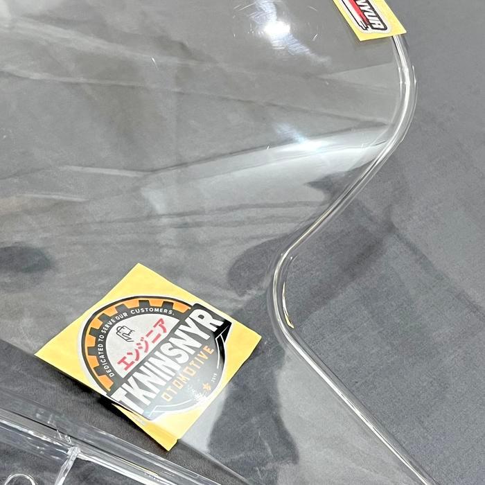 Windshield Visor Depan Bm Clear Thailand Pcx 160 Presisi Original