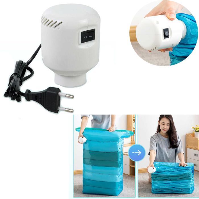 Vacuum Bag Pump Electric Pompa Elektrik Tas Plastik Vakum Vakum Baju