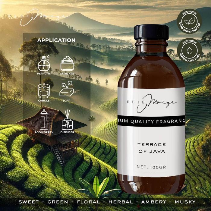 Terrace of Java - Indonesia Series Fragrance Oil untuk Perfume Parfum Scented Candle Room Spray