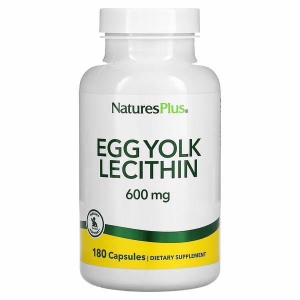NaturesPlus Natures Plus 180 Caps Egg Yolk Lecithin 600 mg