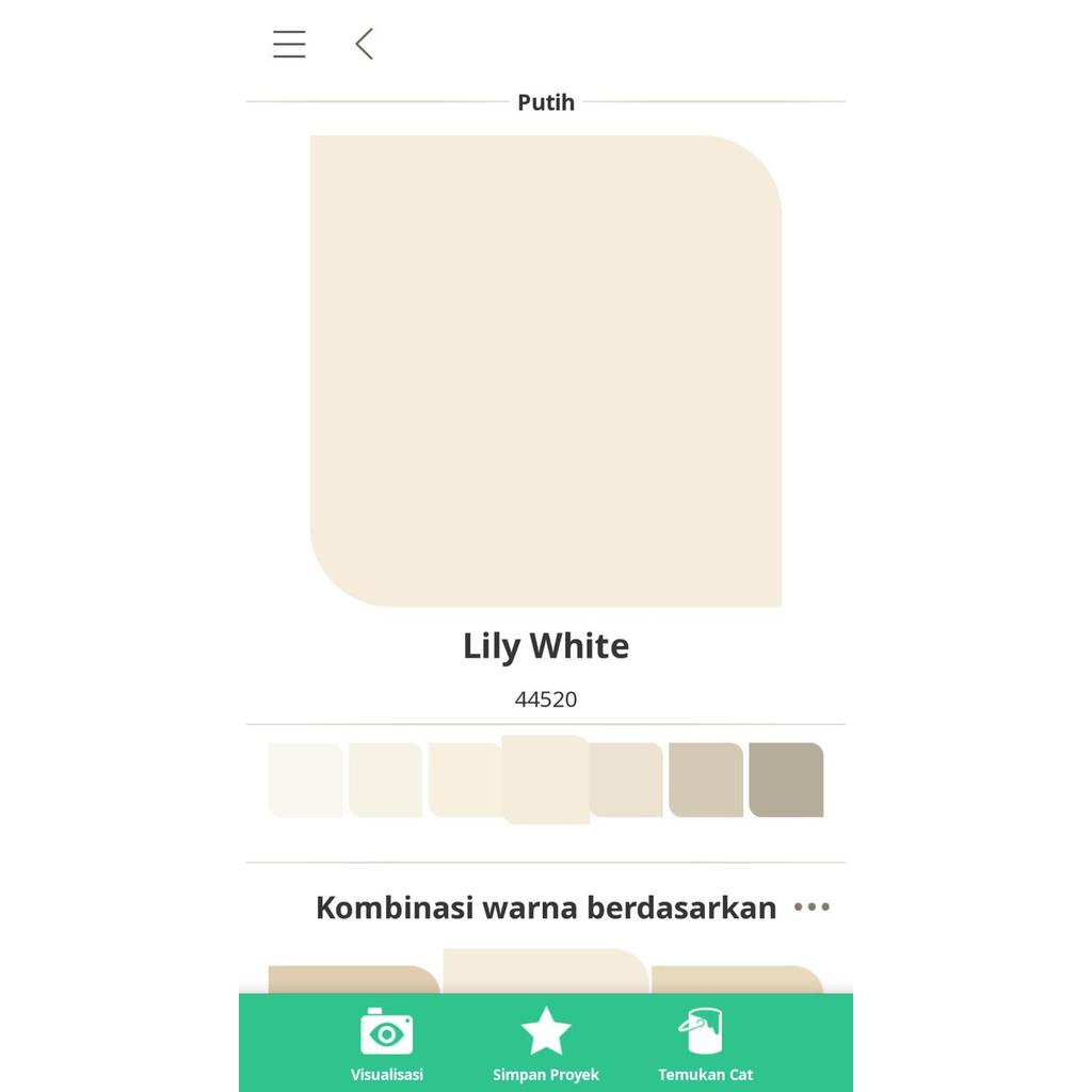 Dulux Pentalite Lily White 2,5L Gallon Tinting Css