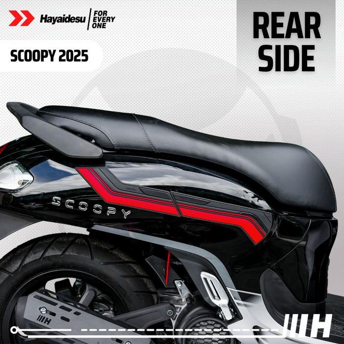 Hayaidesu Scoopy 2025 Body Protector REAR SIDE Cover