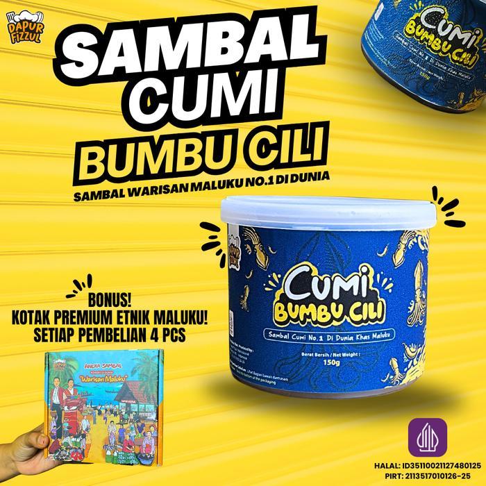 Sambal Cumi Bumbu Cili Warisan Maluku No. 1 Halal di Dunia - Dapur Fizzul