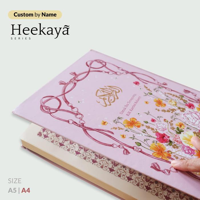 Sedia Alquran Custom Nama (Bisa Tulis Nama di Cover) Heekaya by Madina Quran