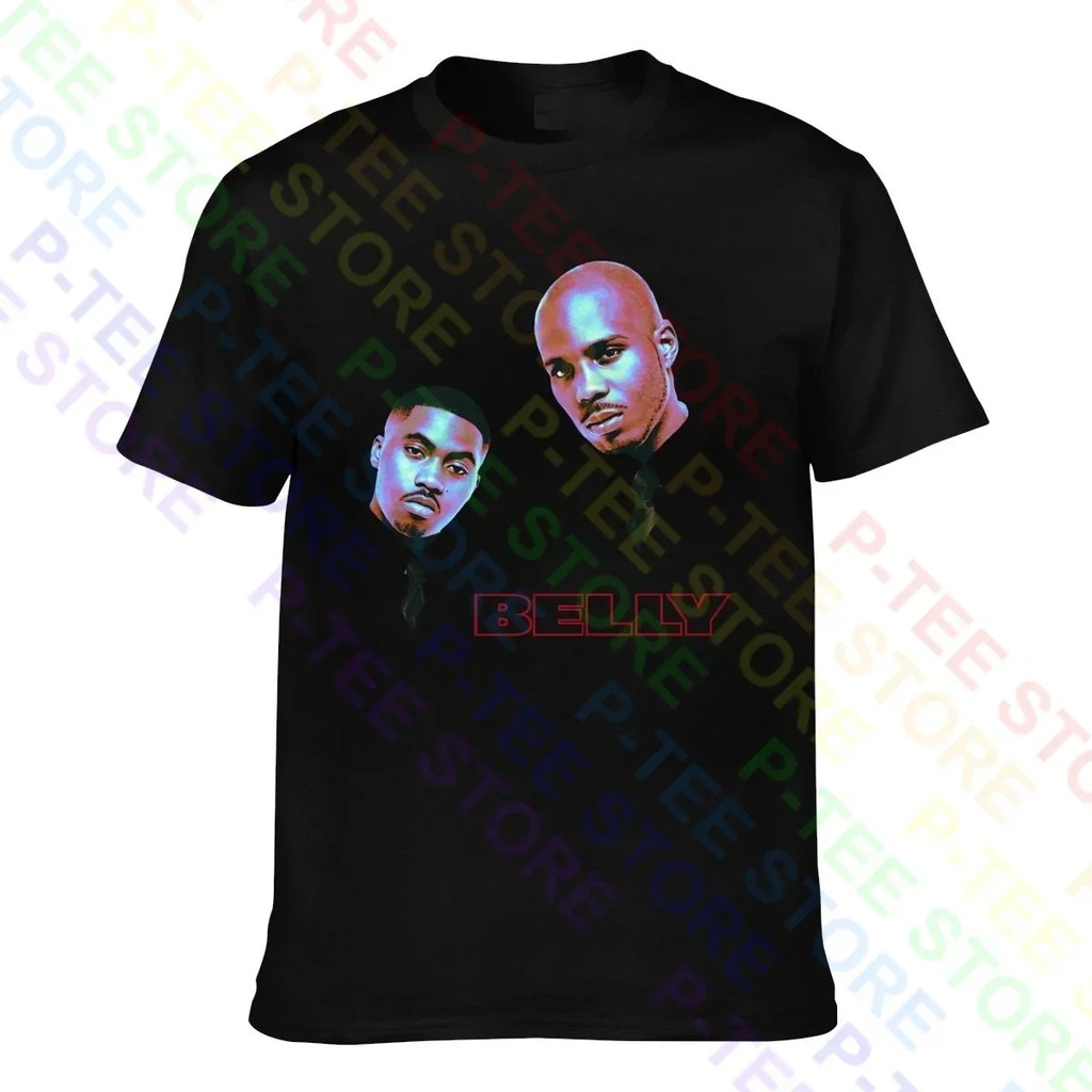 Dmx Nas Belly Movie Ruff Ryders 90S Ftp T-Shirt Tee Shirt New Unique Hip Hop All-Match