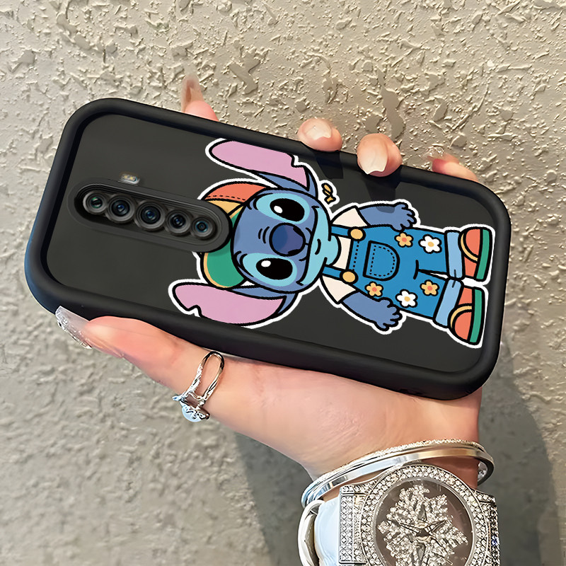 Casing Hp Untuk OPPO Reno 2F Reno 2Z Reno2 F Reno2 Z Case Kartun Stitch Softcase Kesing Premium Matt