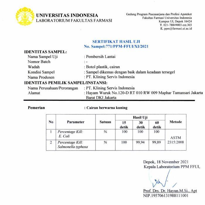 Shiny- Klin'S Cement Remover