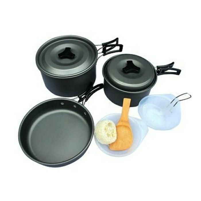 Cooking Set Ds 300 /Alat Masak Camping Ds 300 /Nesting Camping/Ds 300