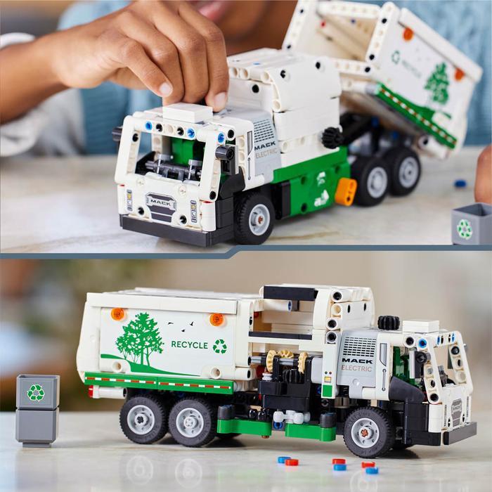 LEGO TECHNIC MACK LR ELECTRIC GARBAGE TRUCK 42167 ORIGINAL NUKCHA