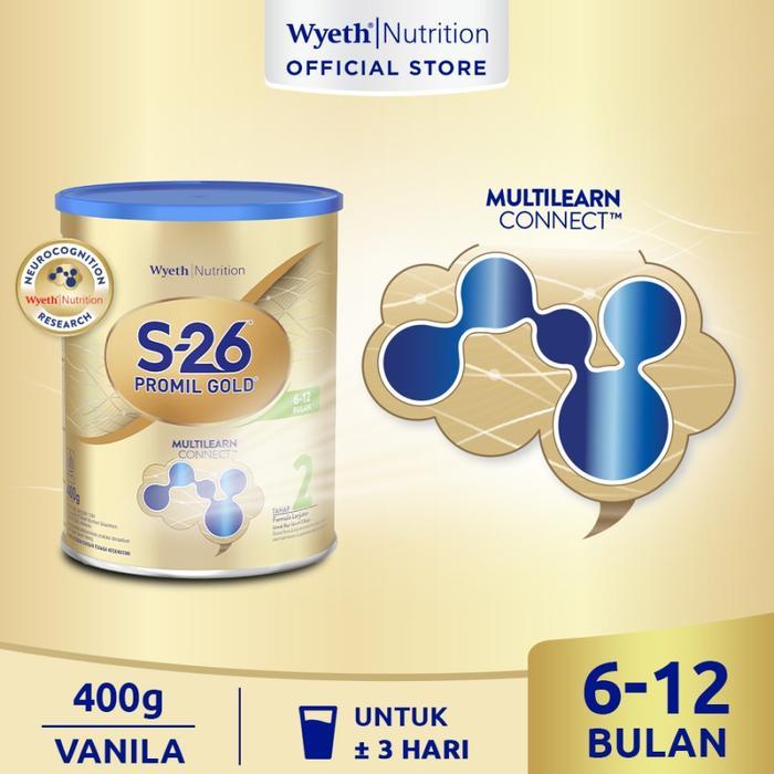 Shop - Wyeth S26 Promil Gold Tahap 2 Tin 400 Gr