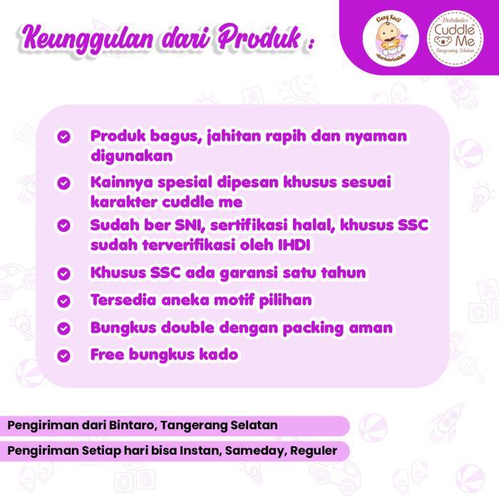 Kaffa - [Original Distributor] Ultimo Cuddle Me Gendongan Ssc Hipseat Pacman Series Bayi Bunda