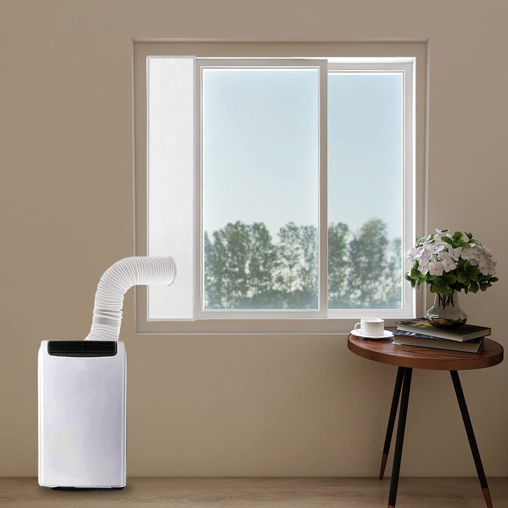 Portable Air Conditioner Parts-Air Conditioner Window Kit-Portable Ac Window Kit-Sliding Door Window