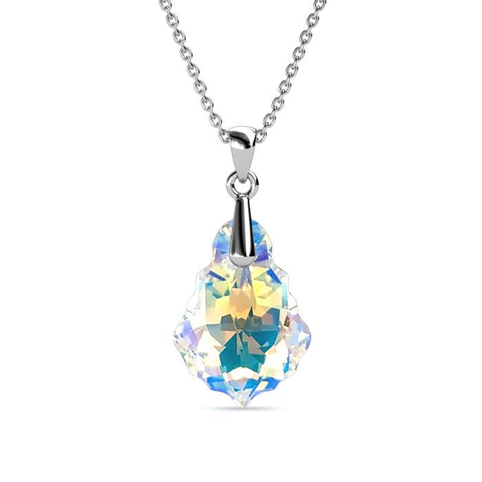 Kalung Liontin Batu Kristal Natural