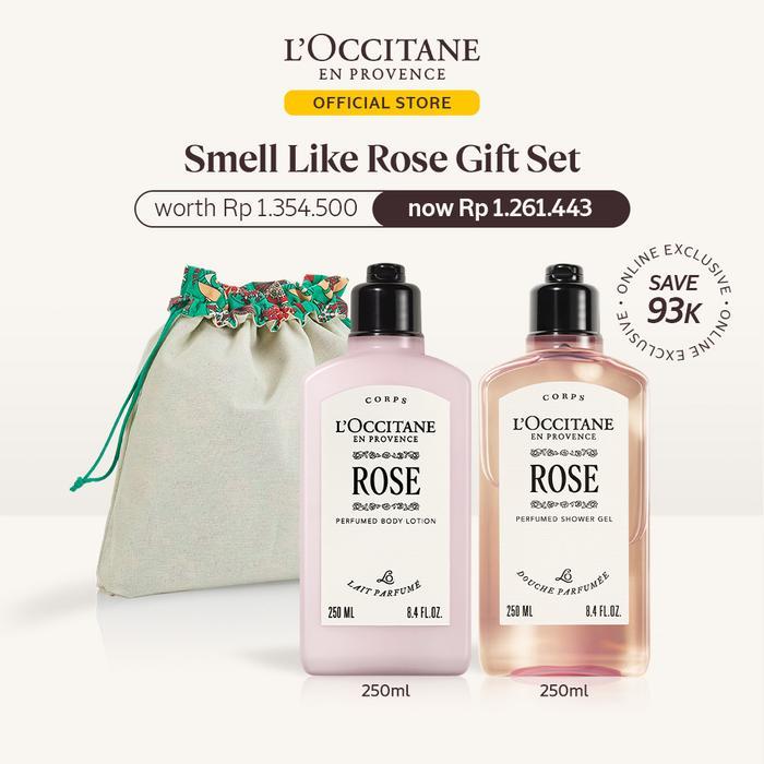 DISKON L'Occitane Online Exclusive - Smell like Roses Gift Set