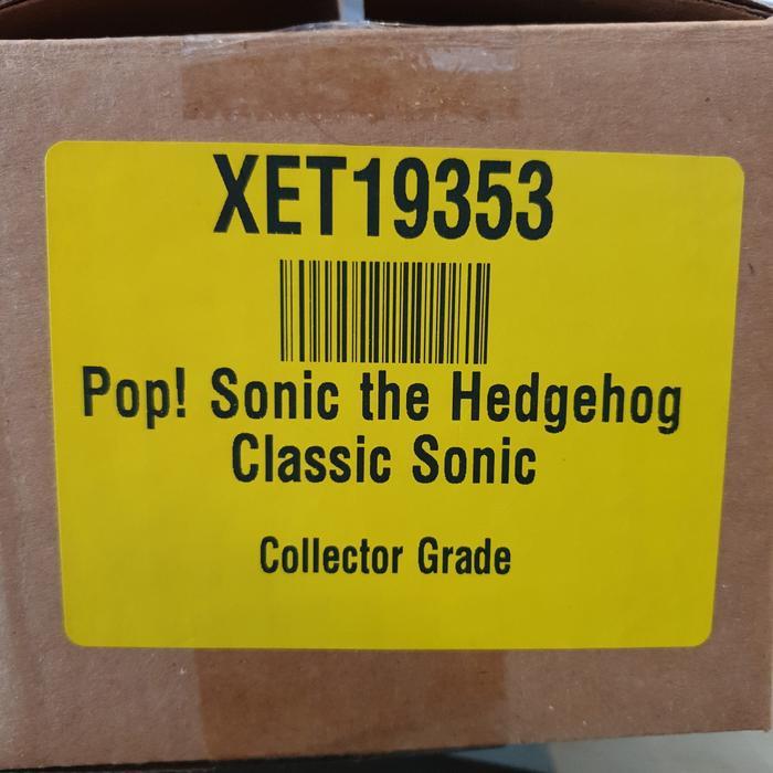 HOT SALE FUNKO POP SONIC THE HEDGEHOG CLASSIC SONIC 632 COLLECTOR GRADE TERMURAH