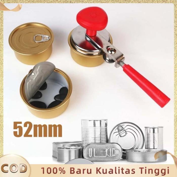TERLARIS Sealer Kaleng Pet Can Sealer Can Sealing Machine Can Sealer Manual 5.2cm Penutup Kaleng