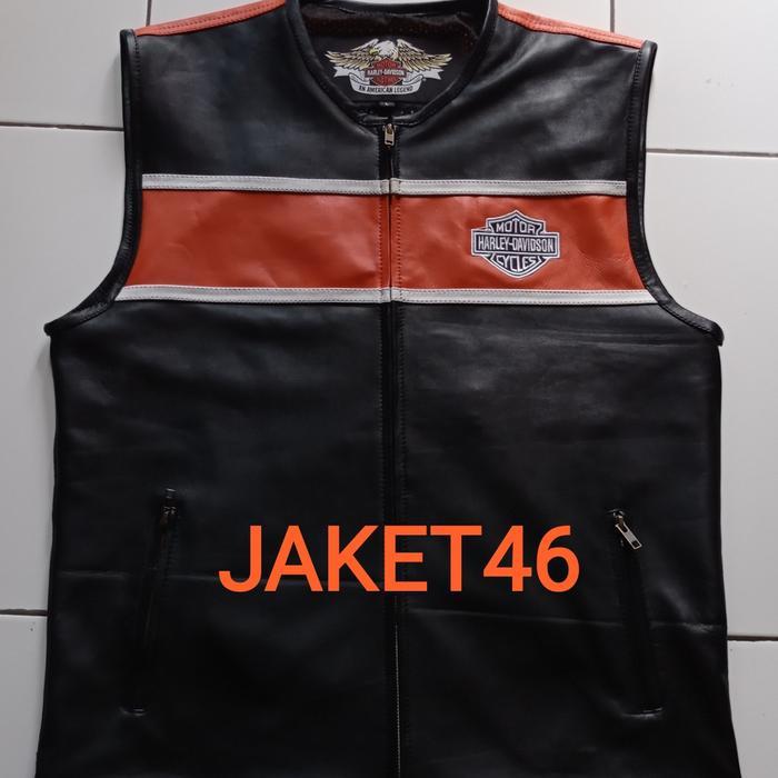 Rompi kulit harley davidson terbaru