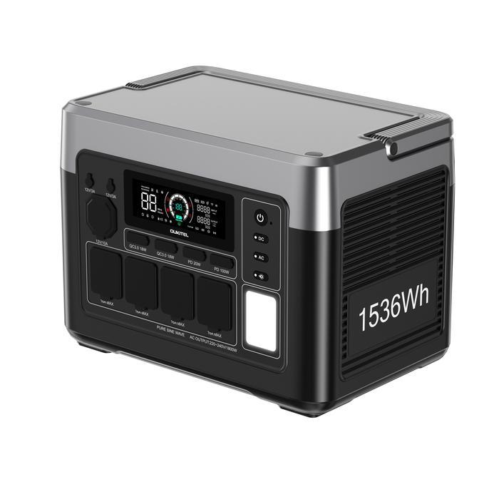 OUKITEL Solar Power Station 5000W 40KWh Solar Generator Portable Power Station with Solar Panels -
