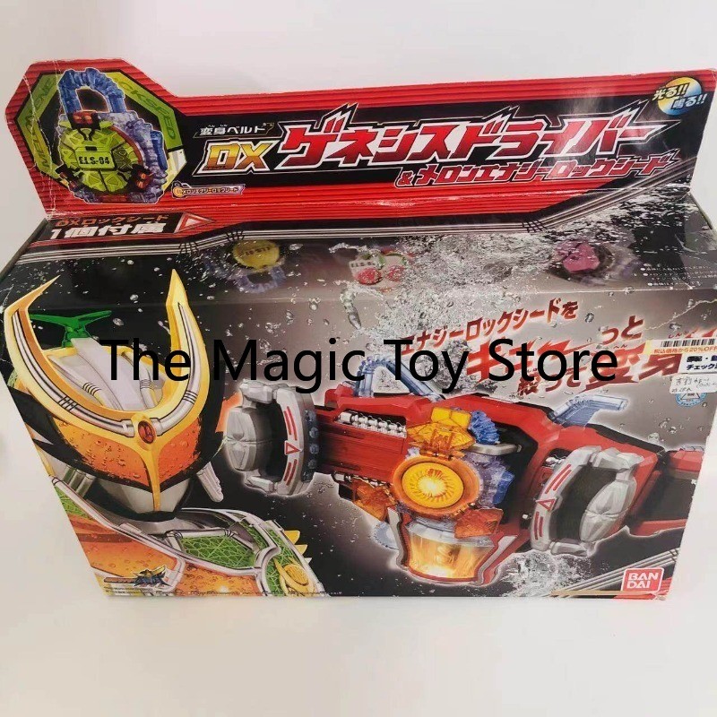 Original Bandai Kamen Rider Gaim Genesis Transformation Belt Driver DX Melon Lock Seed Juicer Toy