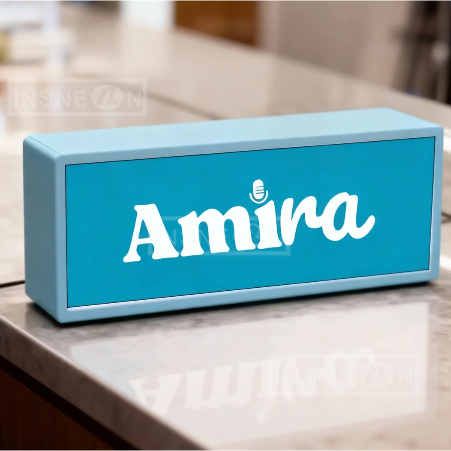 Led Sign Lighted 3d Printed Lightbox Lamp Custom Customizable Box Light Door Entrance Light Box with