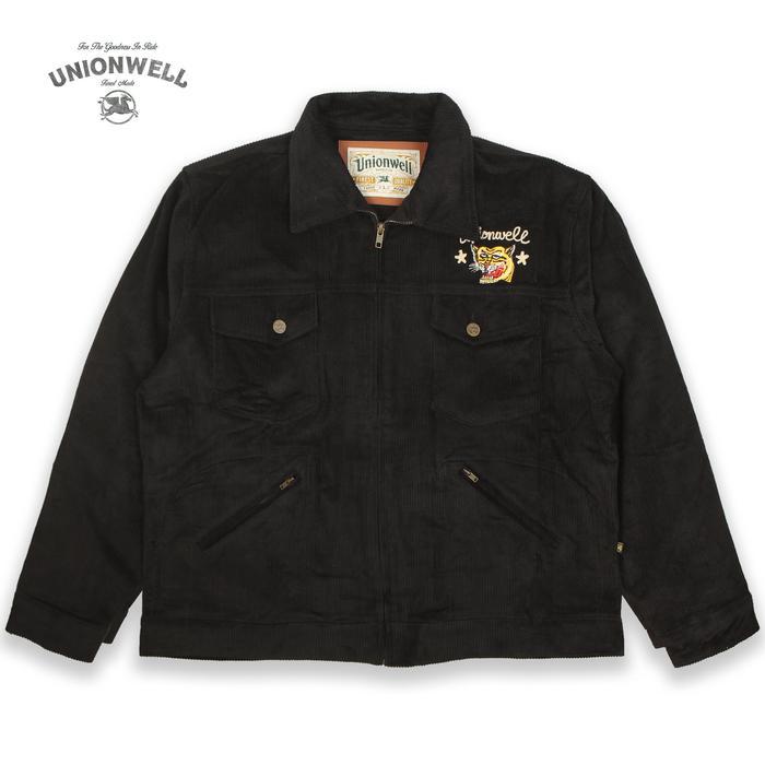 Unionwell Work Jacket Taygers Cord Black - s