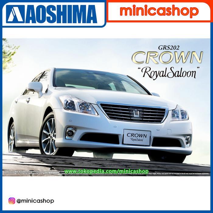 AOSHIMA THE BEST CAR GT 1/24 TOYOTA GRS202 CROWN ROYAL SALOON 2010