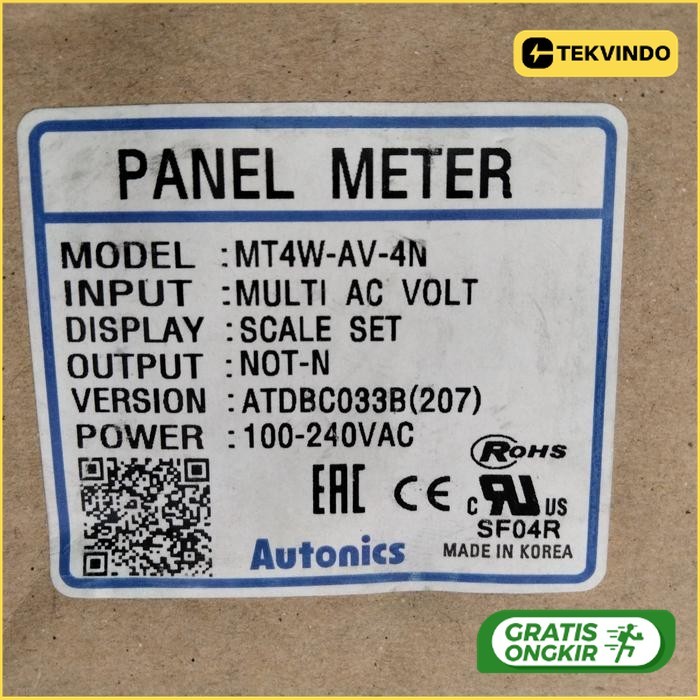 AUTONICS MT4W-AV-4N