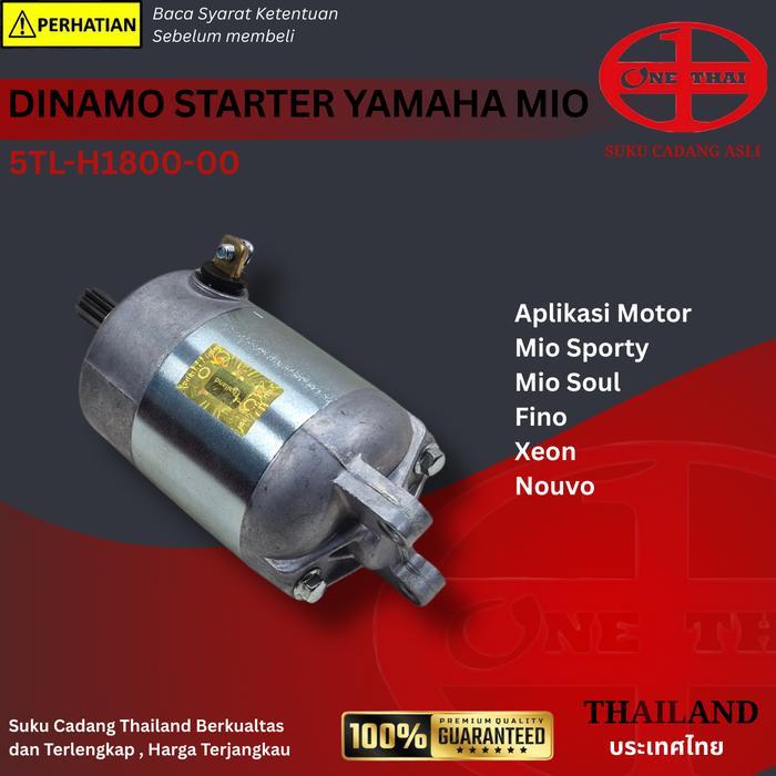 Onethai Dinamo Starter Assy 5Tl Yamaha Mio Sporty Soul Dynamo Xeon Fino Nouvo Co