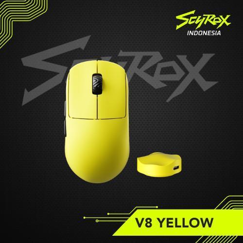 Scyrox V8 / V-8 Ultra Lightweight Gaming Mouse PAW-3950 8K Polling Rate