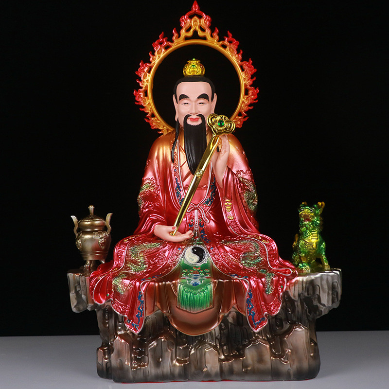 New Sanqing Taoist Ancestor Statue for Home Worship Decoration - Original Divine Treasure, Taoist