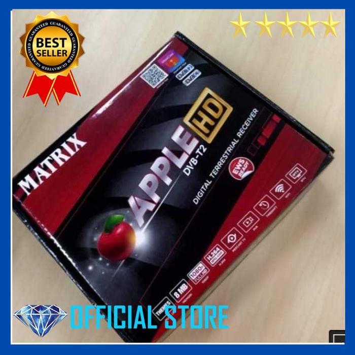 NEW!! Set Top Box DVBT2 Matrix Apple HD TV Digital DVB T2 - Bisa Youtube
