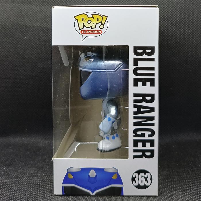 FUNKO POP POWER RANGERS BLUE METALLIC EXCLUSIVE