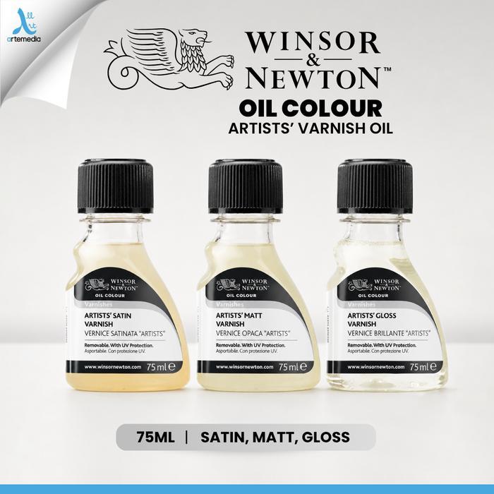Winsor & Newton Artists Varnish for Oil Painting 75ml Oil Painting Varnish Varnish Lukisan Cat