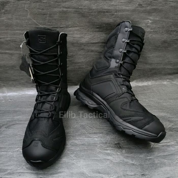 Sepatu BOOTS SOLOMON XA FORCE 8 EN GTX Black Import / Sepatu SOLOMON Hitam