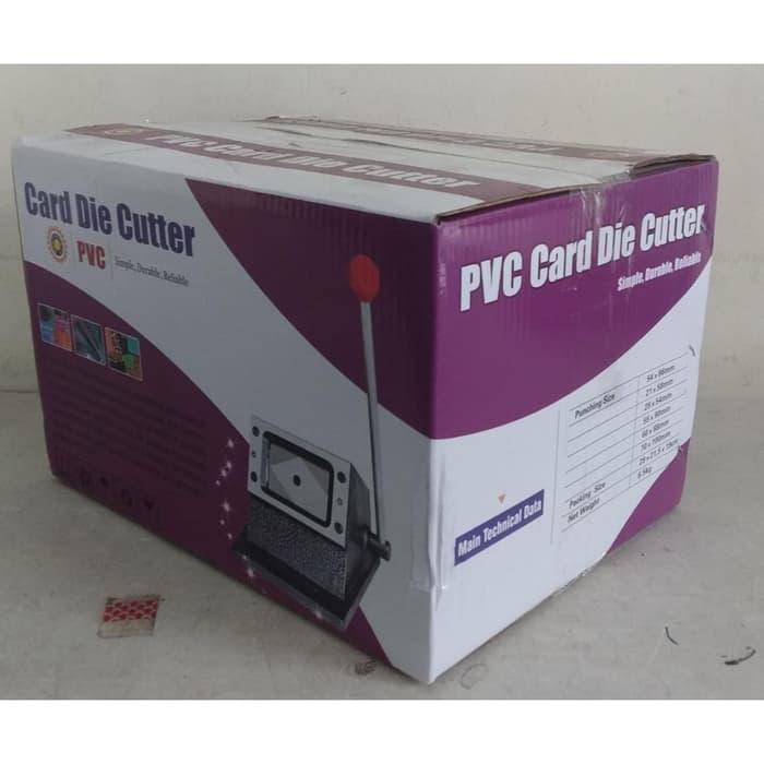 [] Mesin Plong PVC ID Card D006 - PVC Card Cutter