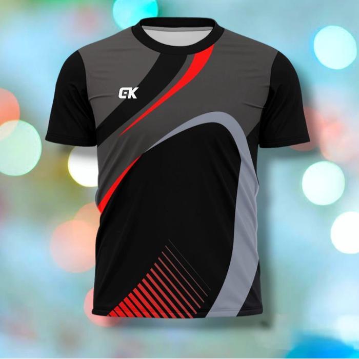 Baju Jersey olahraga printing/Jersey Volly keren/Baju Training/kaos bulutangkis/baju futsal premium