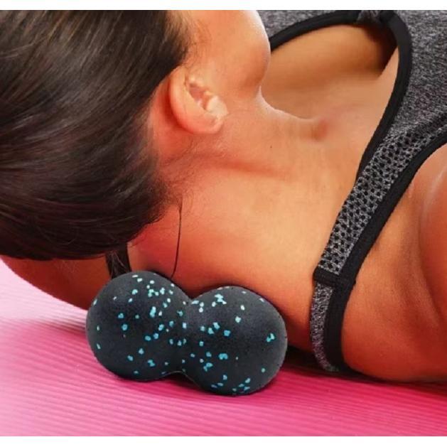 Wannafit Svarga - Peanut Ball/Fascia Ball/Peanut Massage Ball/Massage Ball/Lacrosse Ball/Bola