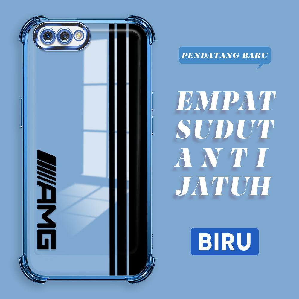 Casing HP Softcase Bening Transparan Anti Jatuh Pelindung Kartun Lucu Untuk OPPO A3S A12E Ready Mura