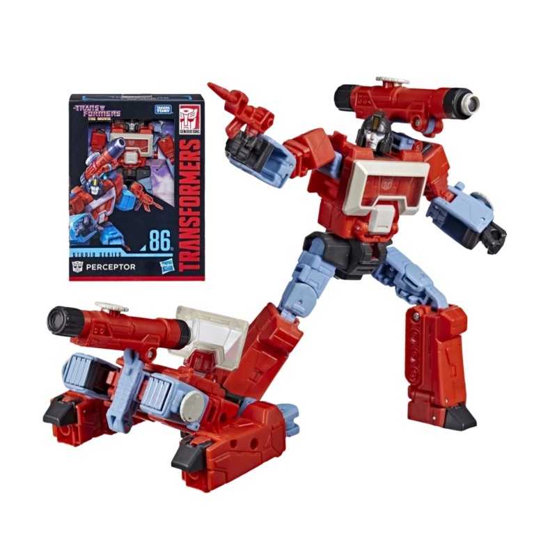 In Stock Transformers Studio Series 86 Deluxe Perceptor Hasbro The 1986 Movie Autobot City Battle