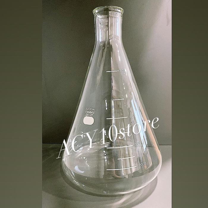 Iwaki Erlenmeyer Flask 5000Ml / 4980Fk5000