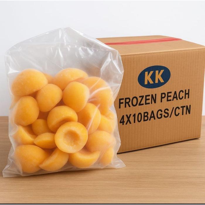 DISKON FROZEN PEACH/ buah peach frozen 1kg/ buah persik buah peach