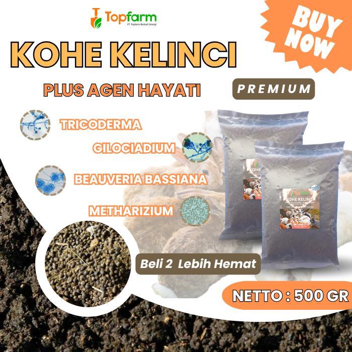 Raflezia Kohe Serbuk Kelinci Siap Pakai/ Pupuk Organik Kohe Kelinci/ Kohe Kelinci/ Pupuk Kohe