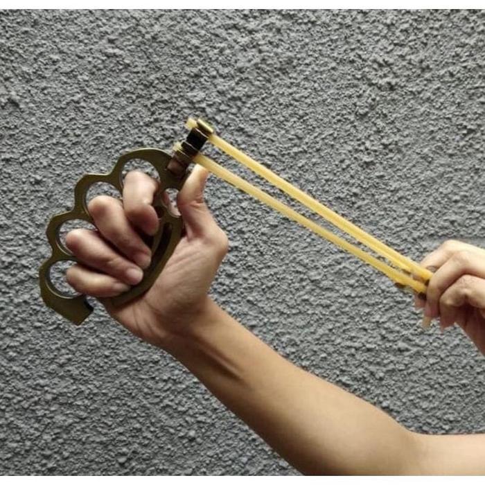 ASLI SLINGSHOT KETAPEL KNUCKLE OLAH READY STOCK