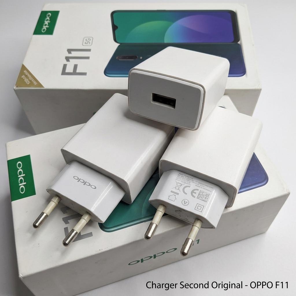 Charger Oppo OP52CAED Second Original Bekas 5V2A 10W Cocok Untuk Oppo F11 Cas Stabil Siap Digunakan