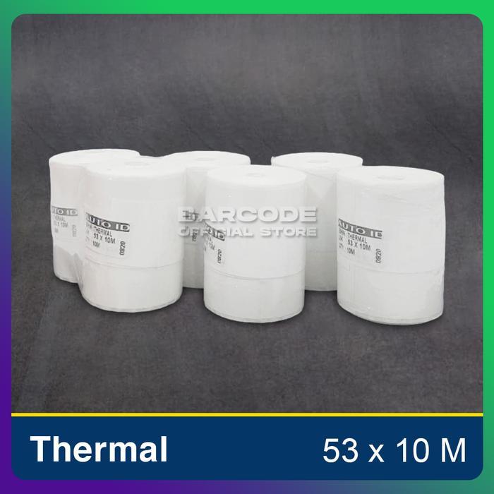 LABEL STICKER THERMAL 58 X 10 M MINI MOBILE PRINTER BLUETOOTH MOKA POS