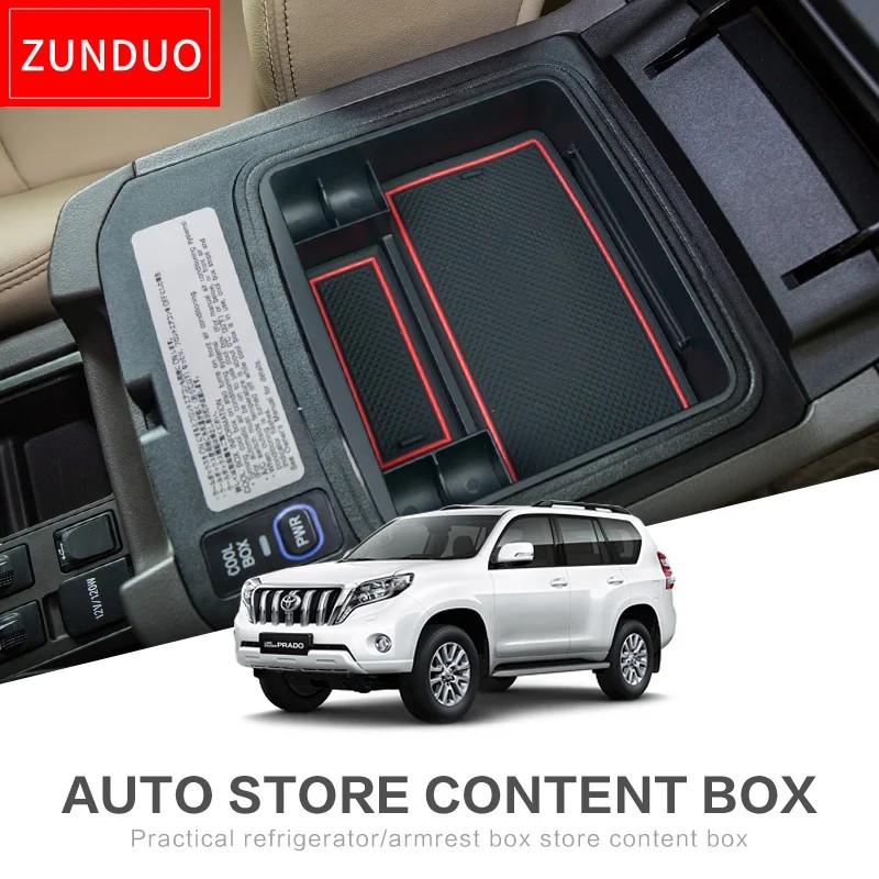 Car central armrest box for Toyota Land Cruiser Prado 150 FJ150