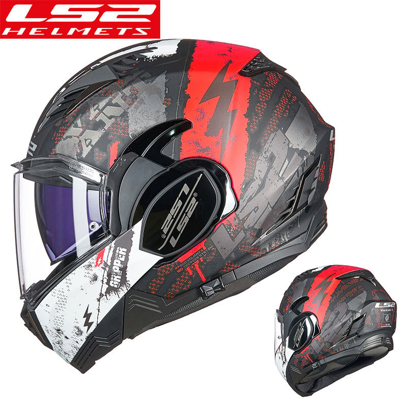 capacete de motocicleta LS2 Valiant 2 motorcycle helmet 180 degrees